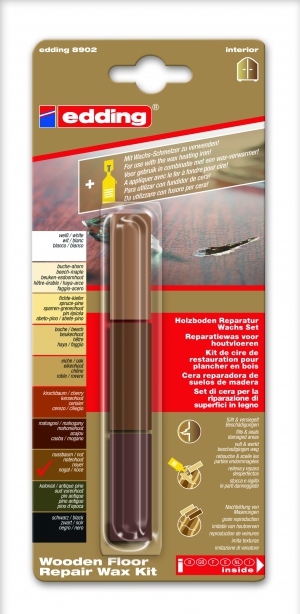 Edding 8902_Wooden floor repair wax kit
